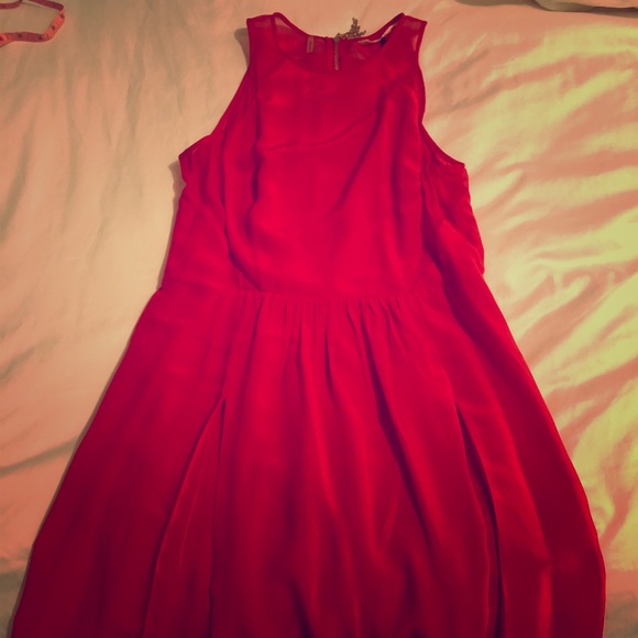 Rebecca Taylor red dress in size 6 - Picture 2 of 7